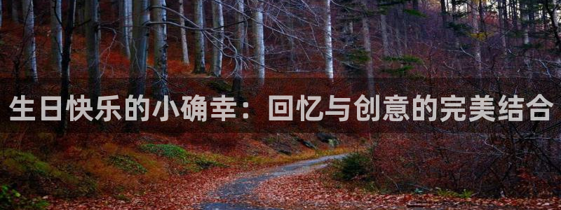 韩国香蕉漫画在线观看：生日快乐的小确幸：回忆与创意的完美结合